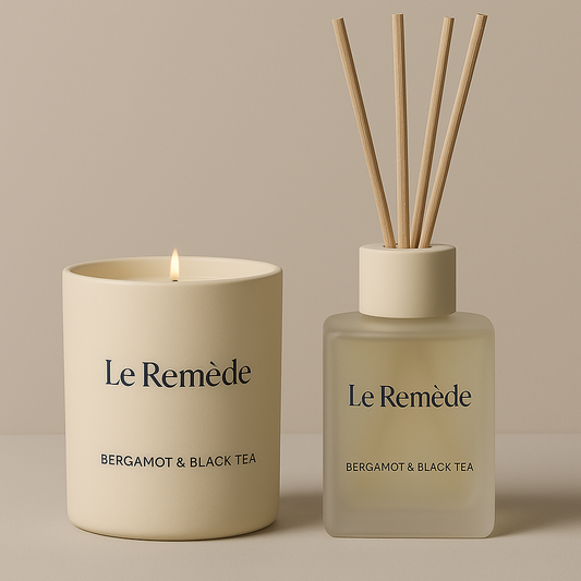 Le Remède Candle & Diffuser – Bergamot & Black Tea